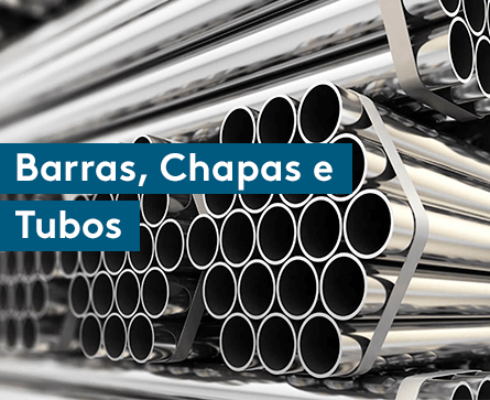 Barras, Chapas e Tubos Multialloy Metais e Ligas Especiais