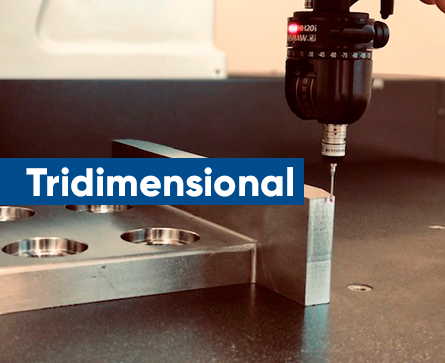 Tridimensional Controle de Qualidade Multialloy, A medição tridimensional é um método de análise dimensional de peças que fornece resultados precisos.